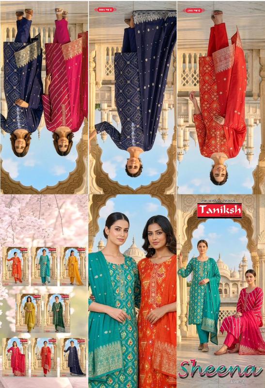Taniksh sheena vol 2 ulhasnagar wholesale kurti market